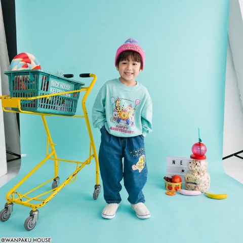キッズ　プルオーバー（100～120cm・WANPAKU HOUSE）