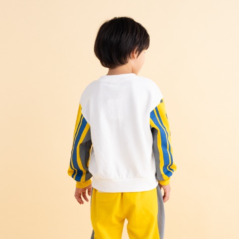 キッズ　プルオーバー（100～120cm・ドクターイエロー）