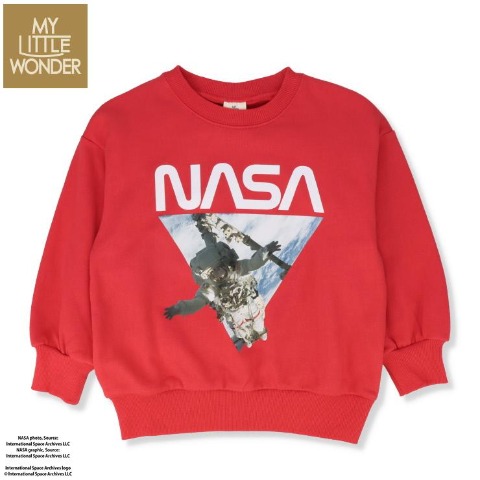 キッズ　プルオーバー（100～120cm・MYLITTLEWONDER/NASA）