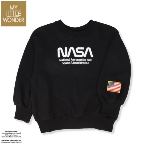 キッズ　プルオーバー（100～120cm・MYLITTLEWONDER/NASA）
