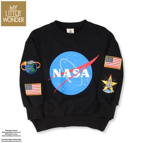キッズ　プルオーバー（100～120cm・MYLITTLEWONDER/NASA）