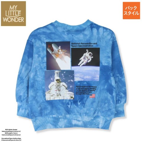 キッズ　プルオーバー（100～120cm・MYLITTLEWONDER/NASA）