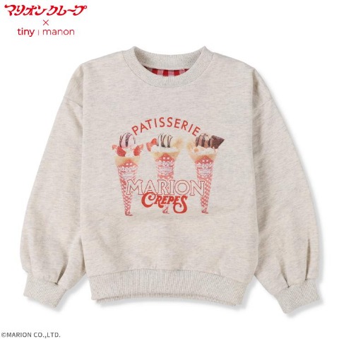 キッズ　トップス（100～120cm・マリオンクレープ）