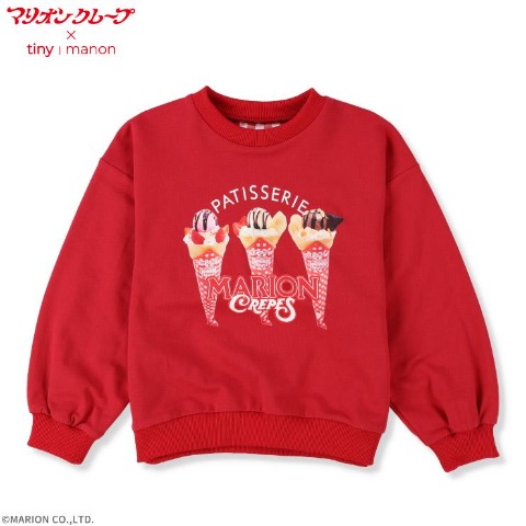 キッズ　トップス（100～120cm・マリオンクレープ）