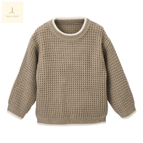 キッズ　ニットプルオーバー （100～120cm・tete a tete）
