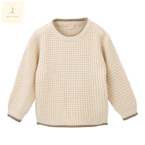 キッズ　ニットプルオーバー （100～120cm・tete a tete）