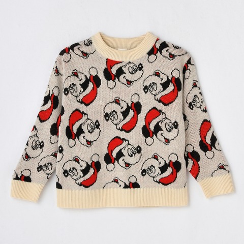 キッズ　ニットプルオーバー（100～120cm・futafuta/Disney）
