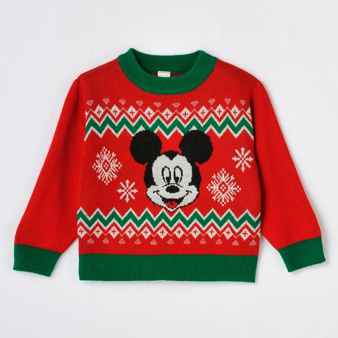 キッズ　ニットプルオーバー（100～120cm・futafuta/Disney）