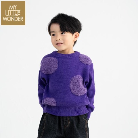 キッズ　ニットプルオーバー（100～120cm・MYLITTLEWONDER）