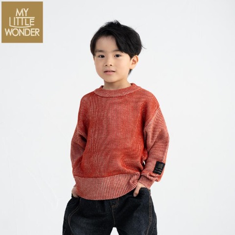 キッズ　ニットプルオーバー（100～120cm・MYLITTLEWONDER）