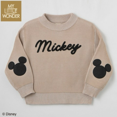 キッズ　ニットプルオーバー（100～120cm・MY LITTLE WONDER/Disney）