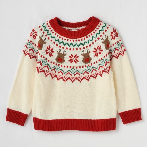 キッズ　ニットプルオーバー（100～120cm・futafuta）