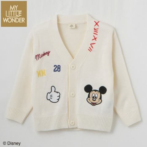 キッズ　ニットカーディガン（100～120cm・MY LITTLE WONDER/Disney）