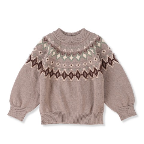 キッズ　ニットプルオーバー（100～120cm・tiny manon）