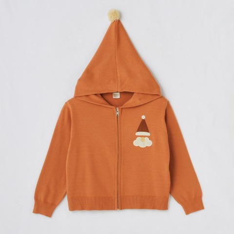 キッズ　ニットパーカ（100～120cm・tete a tete）
