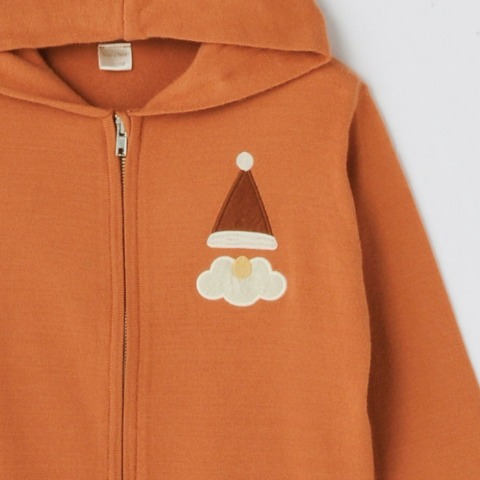 キッズ　ニットパーカ（100～120cm・tete a tete）