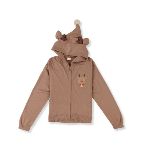 キッズ　ニットパーカ（100～120cm・tete a tete）