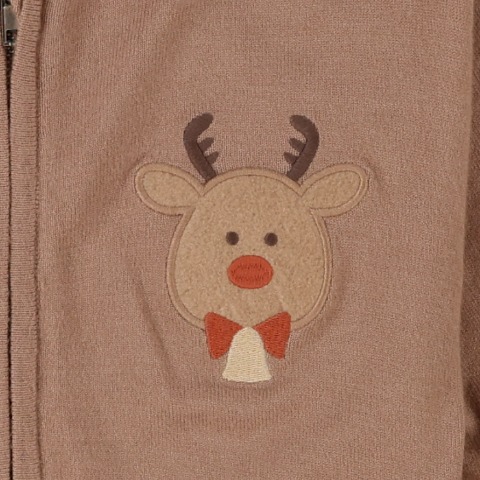 キッズ　ニットパーカ（100～120cm・tete a tete）