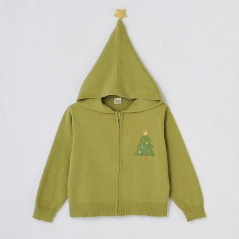 キッズ　ニットパーカ（100～120cm・tete a tete）