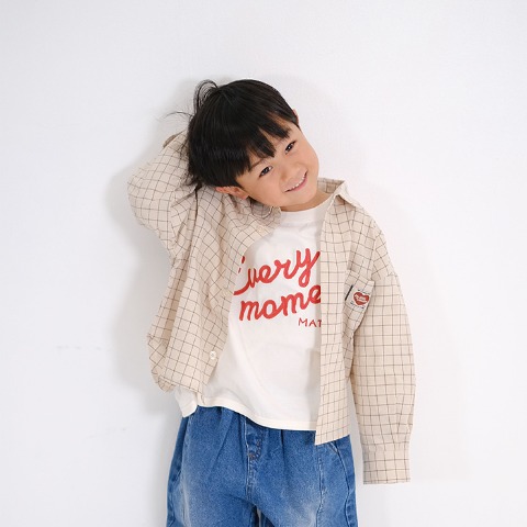 キッズ　シャツ（100～120cm・MY LITTLE WONDER/zensta）
