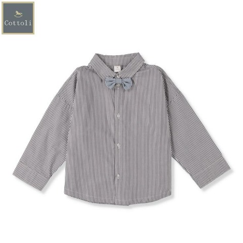 キッズ　タイ付シャツ（100～120cm・Cottoli）