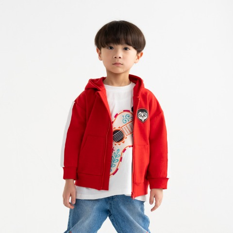 キッズ　ジップパーカ（100～120cm・futafuta/Disney）