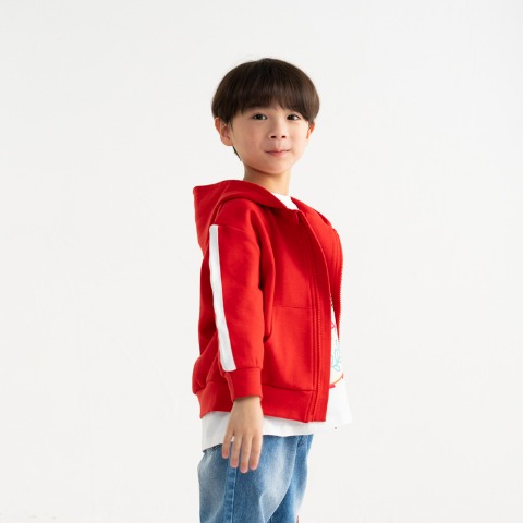 キッズ　ジップパーカ（100～120cm・futafuta/Disney）
