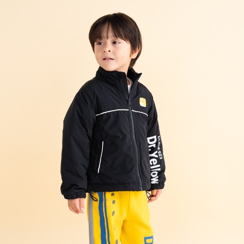 キッズ　ジャケット（100～120cm・ドクターイエロー）