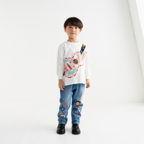 キッズ　ロングパンツ（100～120cm・futafuta/Disney）