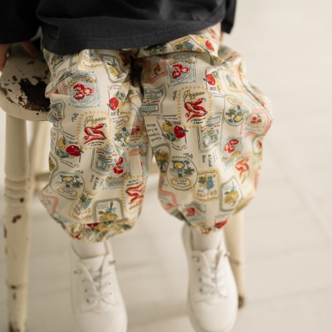 キッズ　ロングパンツ（100～120cm・tete a tete）