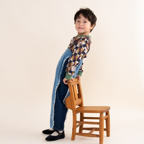キッズ　ロングパンツ（100～120cm・&mignon）