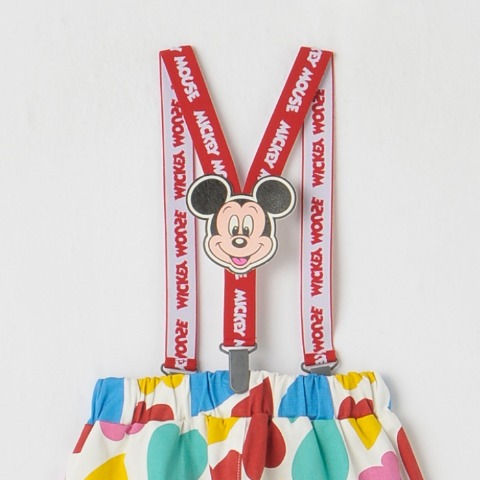 キッズ　サスペンダー付パンツ（100～120cm・PerkyZippy/Disney）