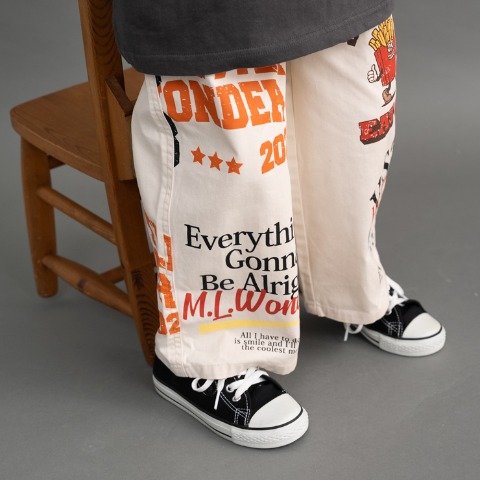 キッズ　ロングパンツ（100～120cm・MYLITTLEWONDER）