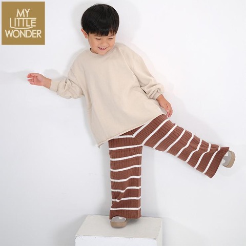 キッズ　ニットパンツ（100～120cm・MY LITTLE WONDER/zensta）