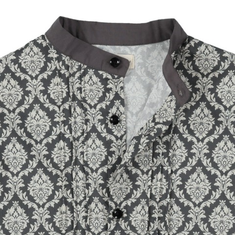 キッズ　シャツ+ロングパンツセット（100～120cm・アンティーク）