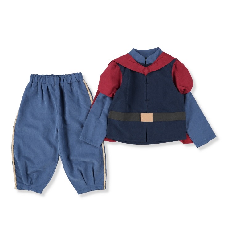 キッズ プルオーバー+ロングパンツセット（100～120cm・Cottoli/Disney