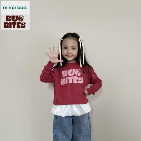 キッズ　Ｔシャツ（100～120cm･mirror bae./BENI BITES）