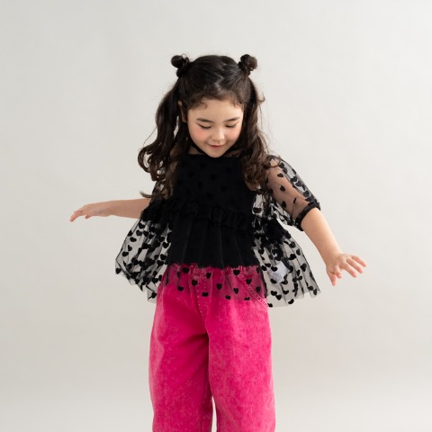 キッズ　チュールチュニック （100～120㎝・MY LITTLE WONDER）