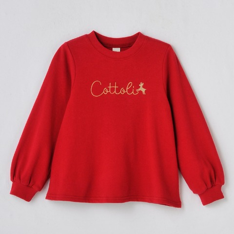 キッズ　長袖チュニック（100～120cm・Cottoli）