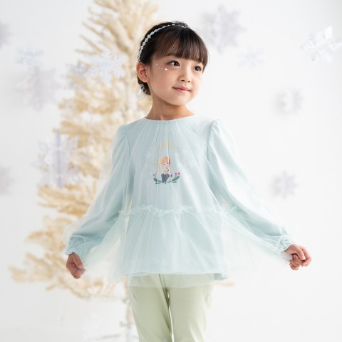 キッズ　チュニック（100～120cm・Cottoli/Disney）