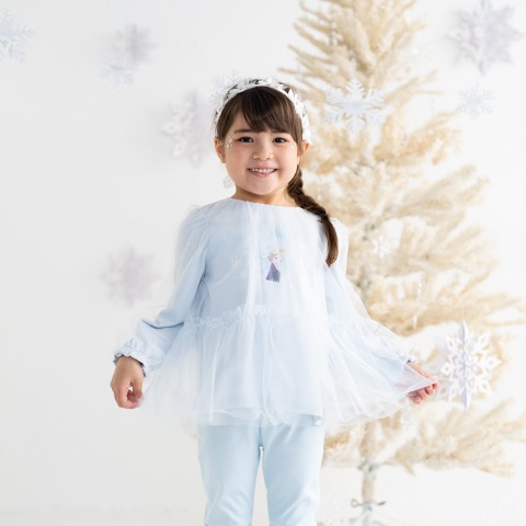 キッズ　チュニック（100～120cm・Cottoli/Disney）
