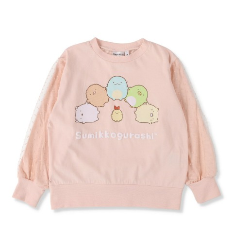 キッズ　長袖Ｔシャツ（100～120cm・すみっコぐらし）
