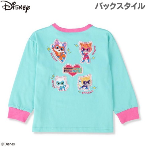 キッズ　長袖Tシャツ （100～120cm・DISNEY）
