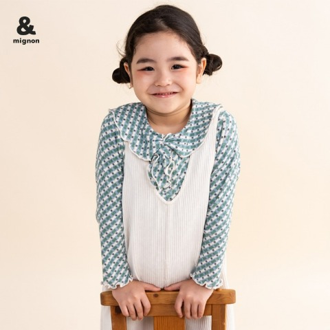 キッズ　長袖Tシャツ（100～120cm・&mignon）