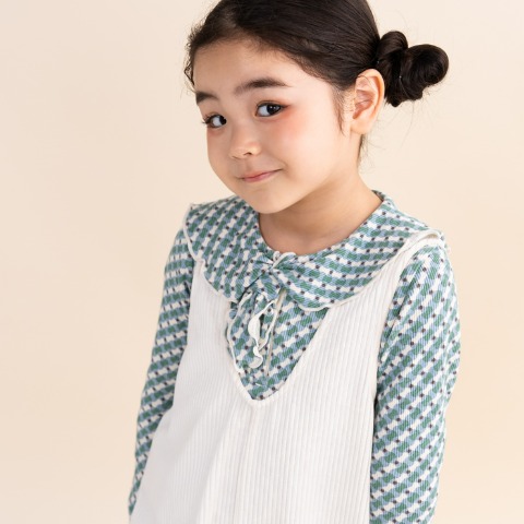 キッズ　長袖Tシャツ（100～120cm・&mignon）