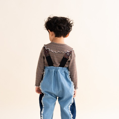 キッズ　長袖Tシャツ（100～120cm・&mignon）