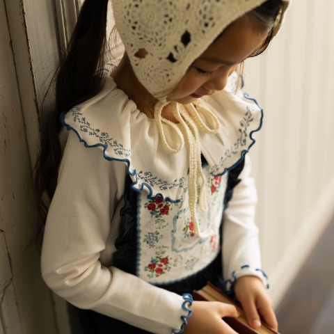 キッズ　長袖Ｔシャツ（100～120cm・tete a tete）