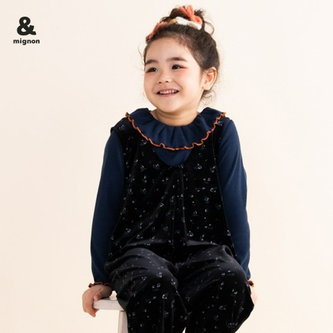 キッズ　長袖Tシャツ（100～120cm・&mignon）