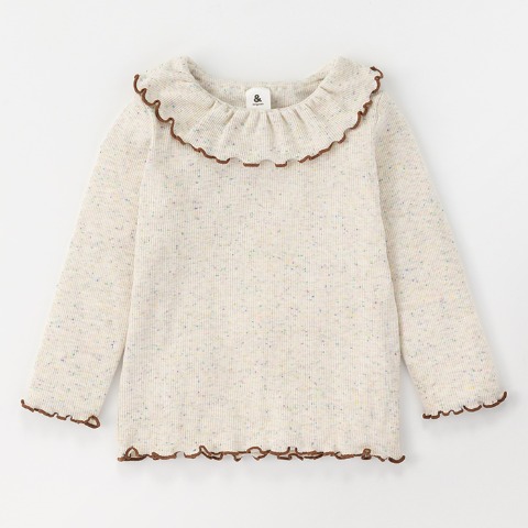 キッズ　長袖Tシャツ（100～120cm・&mignon）