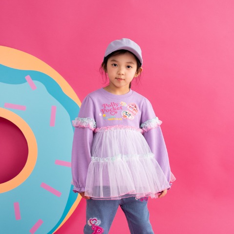 キッズ　プルオーバー（100～120㎝・Polly Pocket）